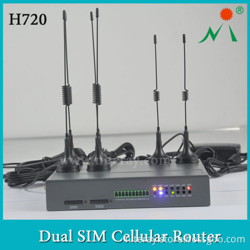 Huawei 4G Router with Dual SIM Card Slots Portable in Industrial